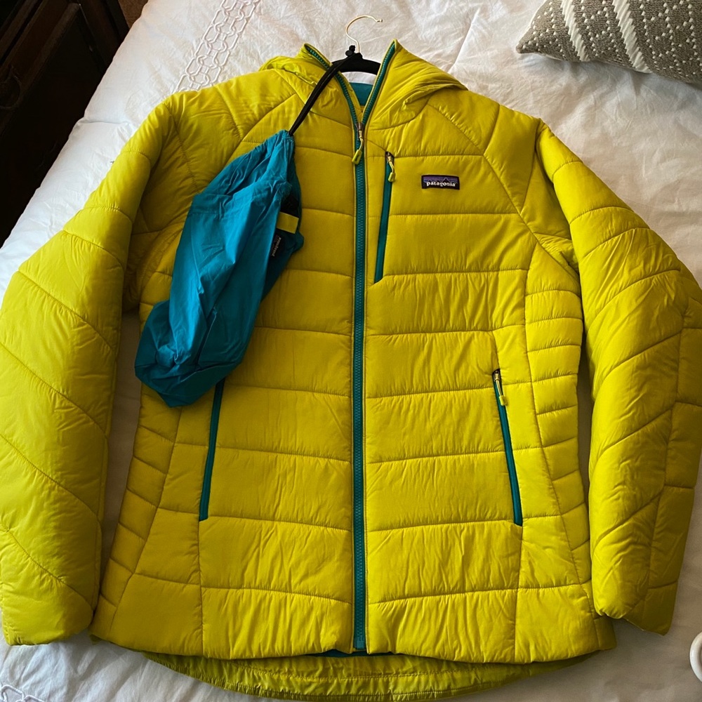 Women’s Patagonia Hyper Puff Hoody Fluid Green XL